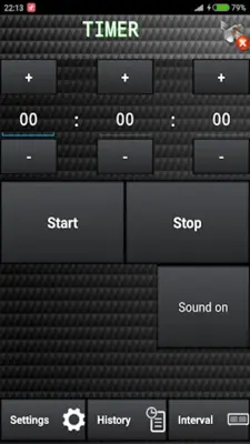 Stopwatch and Timer Pro android App screenshot 2